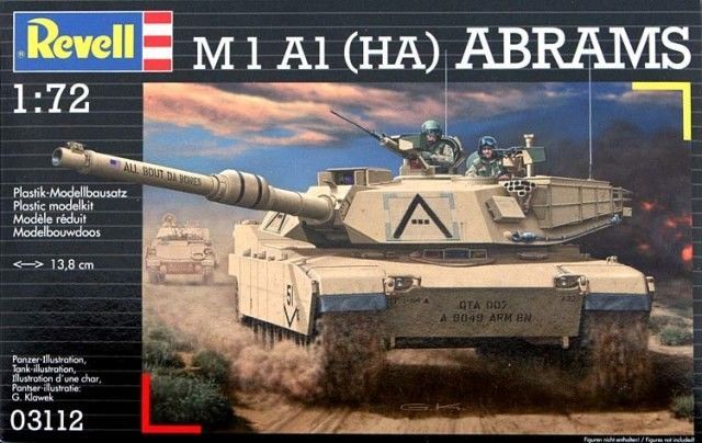1:72 M1A1 (HA) Abrams