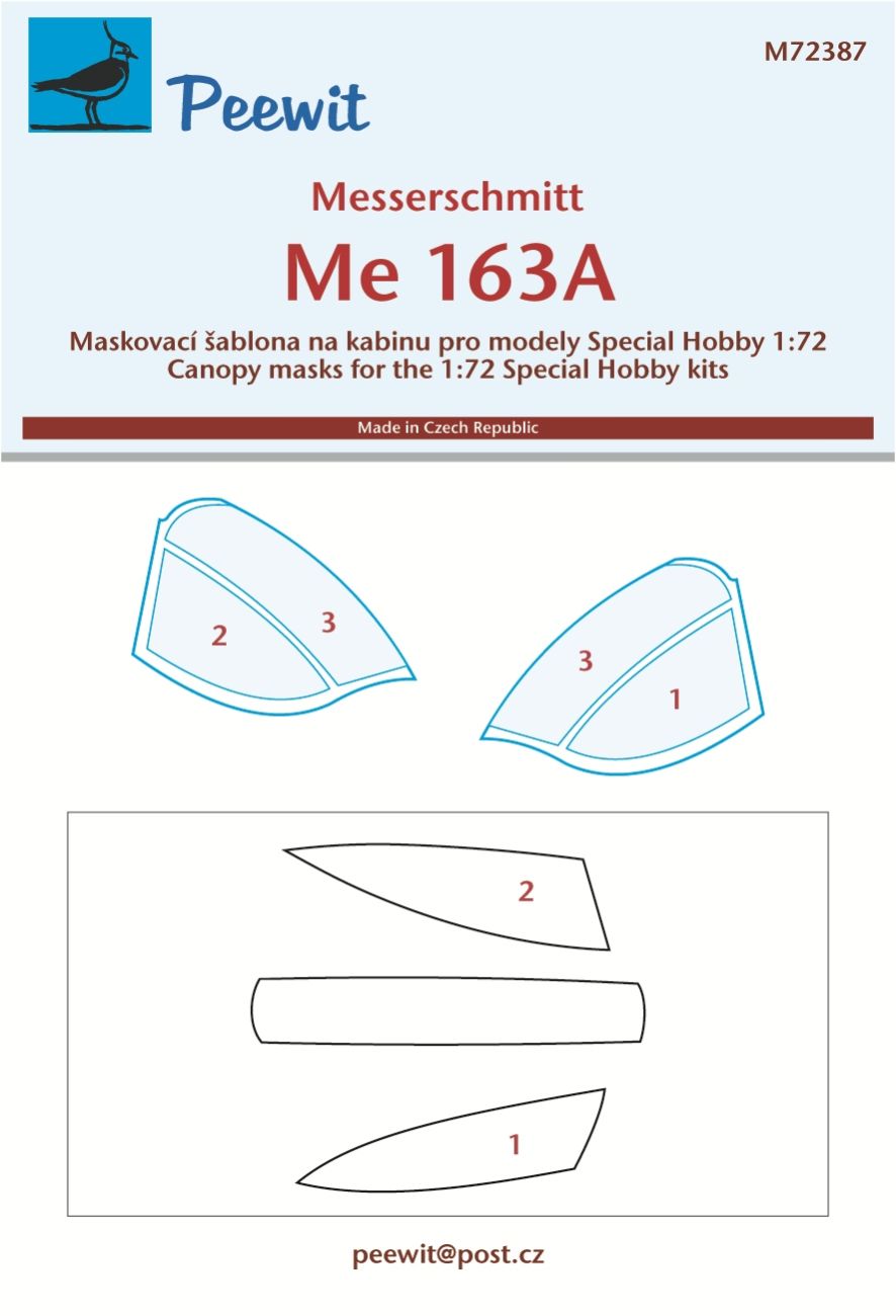 1:72 Messerschmitt Me 163A (Special Hobby)