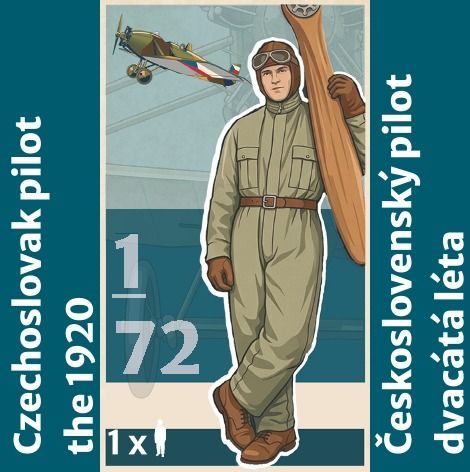 1:72 Československý pilot 20. léta