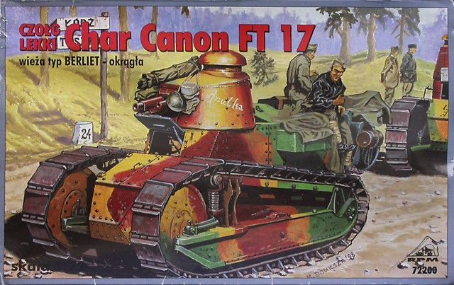 1:72 Char Canon FT 17