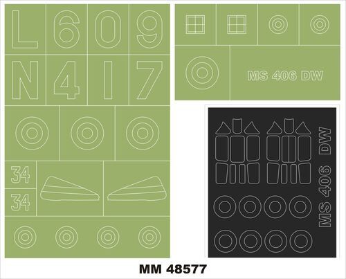 1:48 Morane-Saulnier MS 406 DORA WINGS DW48031