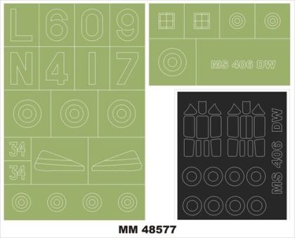 1:48 Morane-Saulnier MS 406 DORA WINGS DW48031