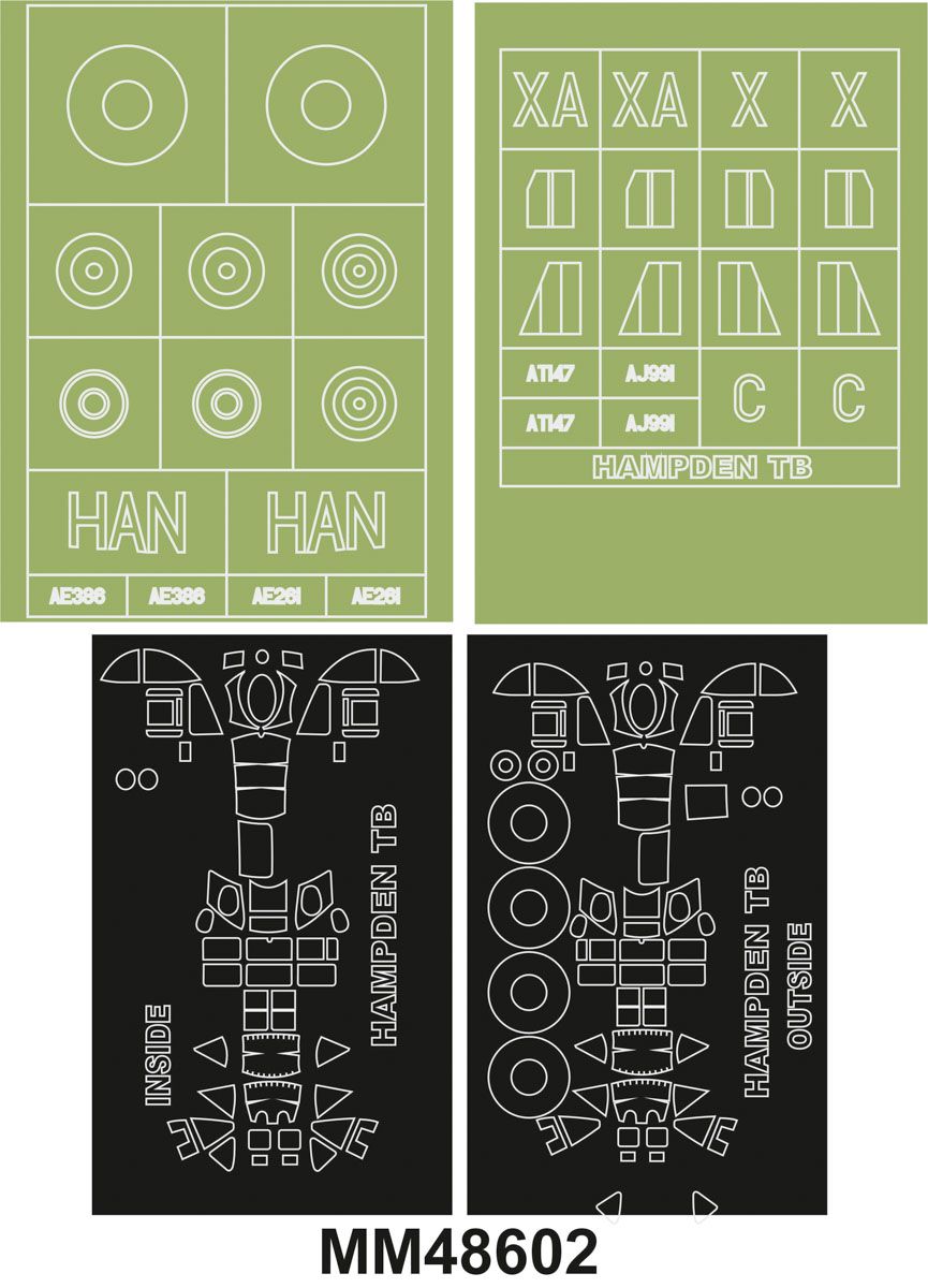 1:48 H.P. HAMPDEN : TORPEDO VERSION  ICM  48353