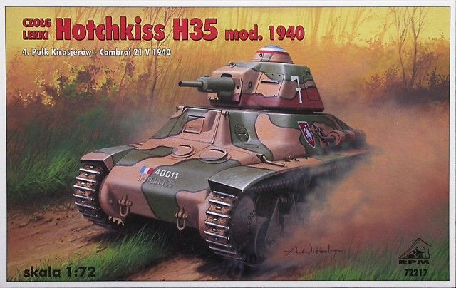 1:72 Hotchkiss H35