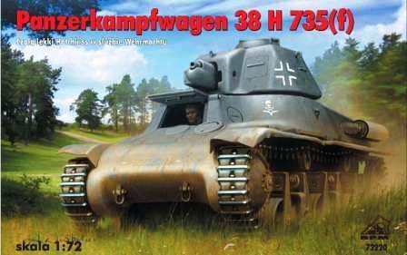 1:72 Panzerkampfwagen 38 H 735(f)