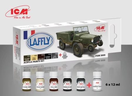 Laffly V15T Acrylic paint set