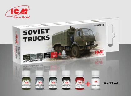 Soviet Trucks Acrylic Paints Set