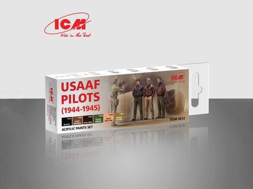 USAAF Pilots (1944-1945) Acrylic Paints Set