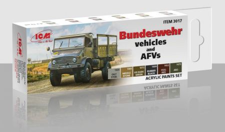 Bundeswehr vehicles and AFVs Acrylic Paints Set