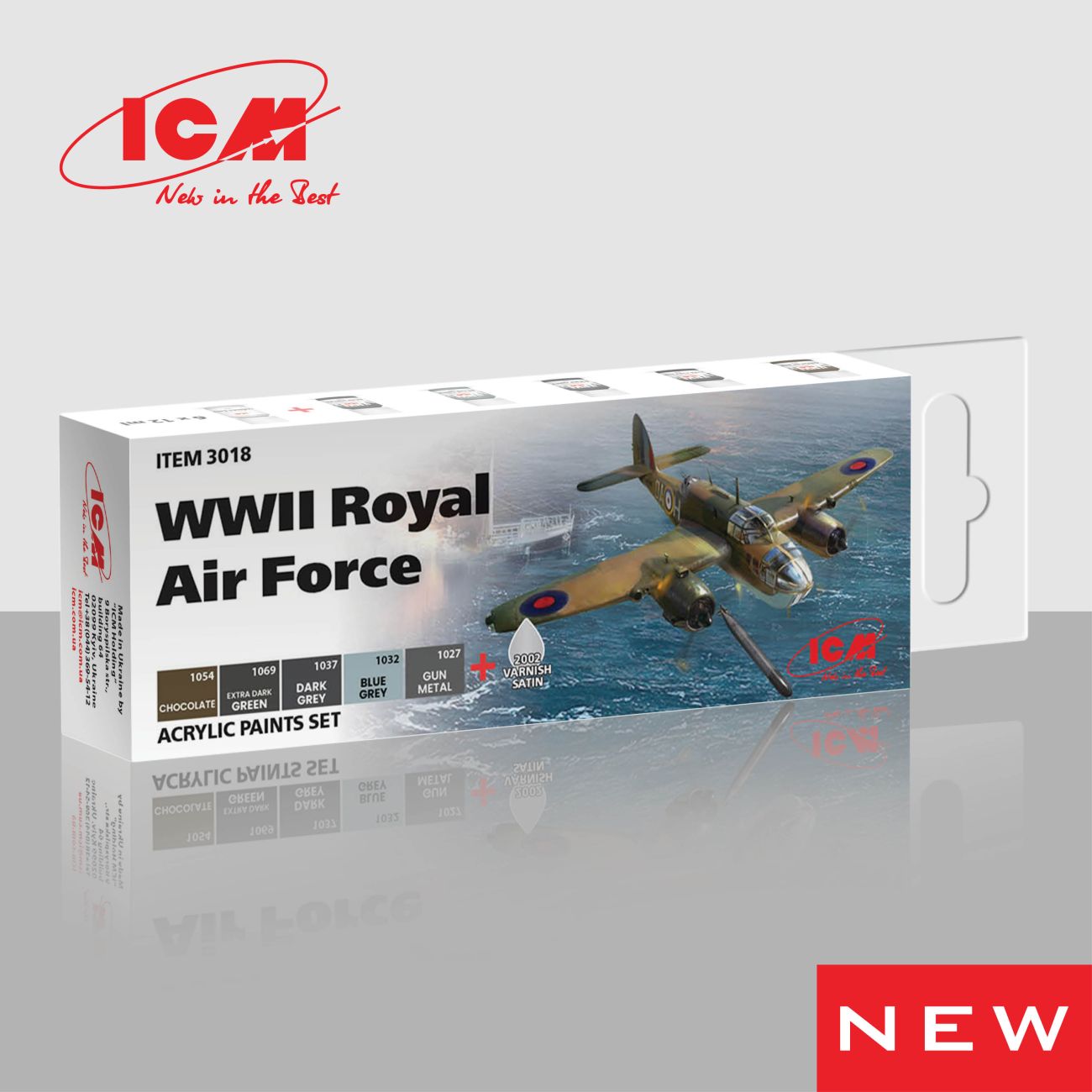Royal Air Force Acrylic Paints Set