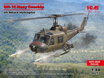 1:48 Bell UH-1C Huey Gunship