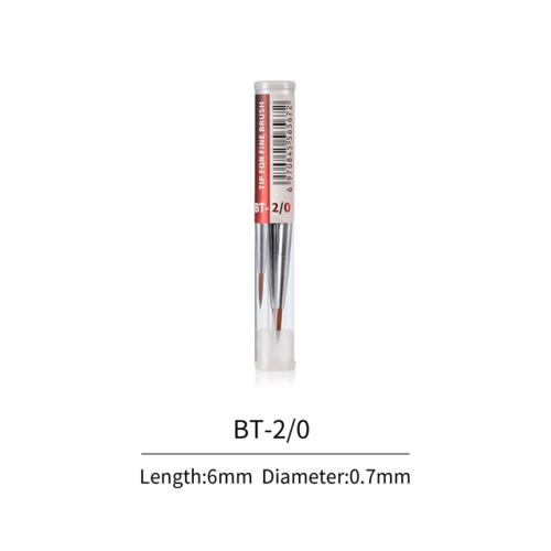 FBT-2/0 Fine Brush Tips 2/0 (3 pcs)