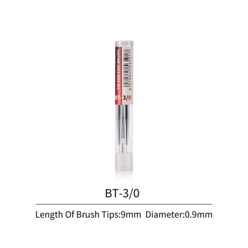 FBT-3/0 Fine Brush Tips 3/0 (3 pcs)