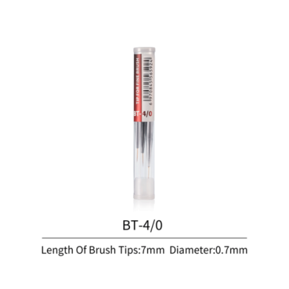 FBT-4/0 Fine Brush Tips 4/0 (3 pcs)