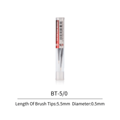 FBT-5/0 Fine Brush Tips 5/0 (3 pcs)