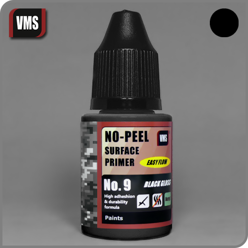 No-Peel Primer Black Gloss No.9