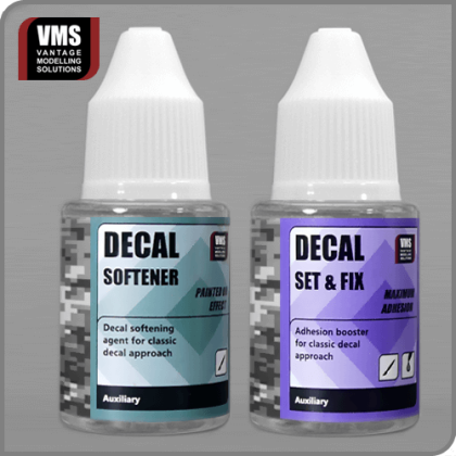 Decal Softener And Decal Set And Fix