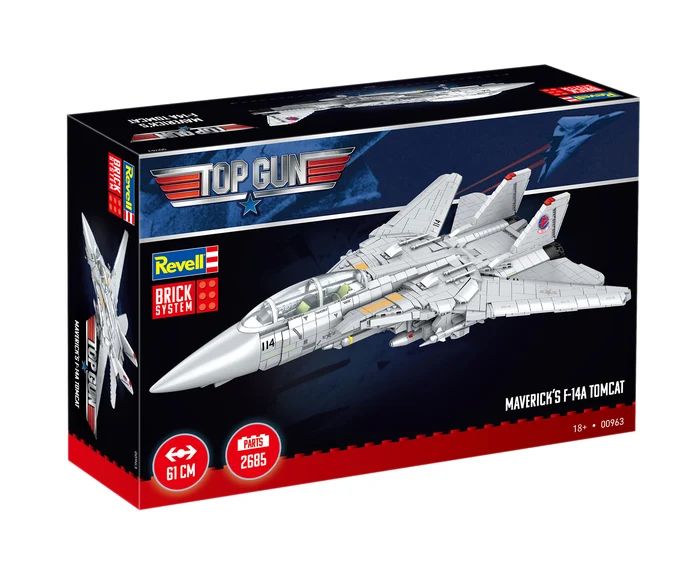 Maverick's F-14 A Tomcat Top Gun - Brick System