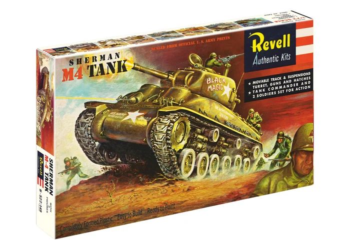 1:40 M4 Sherman - 75 Years Plastic Model Building