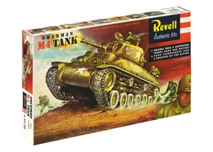 1:40 M4 Sherman - 75 Years Plastic Model Building