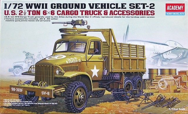 1:72 U.S. 2.5ton Cargo Truck