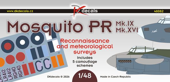 1:48 de Havilland Mosquito PR Mk.IX/XVI