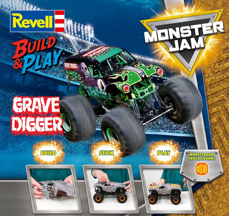 1:25 Monster Jam Grave Digger