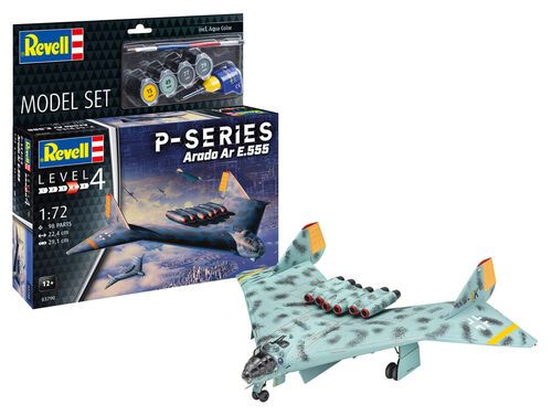 1:72 Arado Ar E.555 - P-Series Model Set