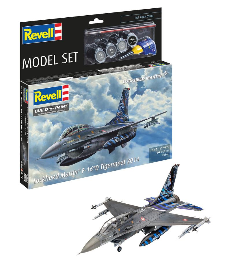 1:72 Model Set Lockheed Martin F-16D Tigermeet 2014