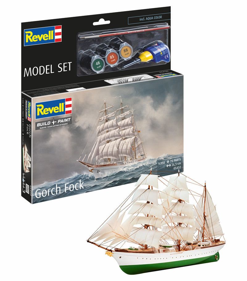 1:350 Model Set Gorch Fock