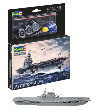 1:1200 Model Set USS Enterprise CV-6