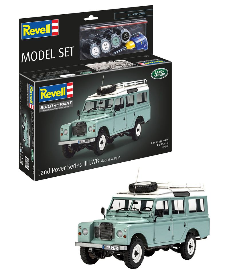 1:24 Model Set Land Rover Series III LWB station wagon