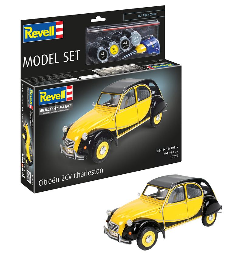 1:24 Model Set Citroen 2CV CHARLESTON