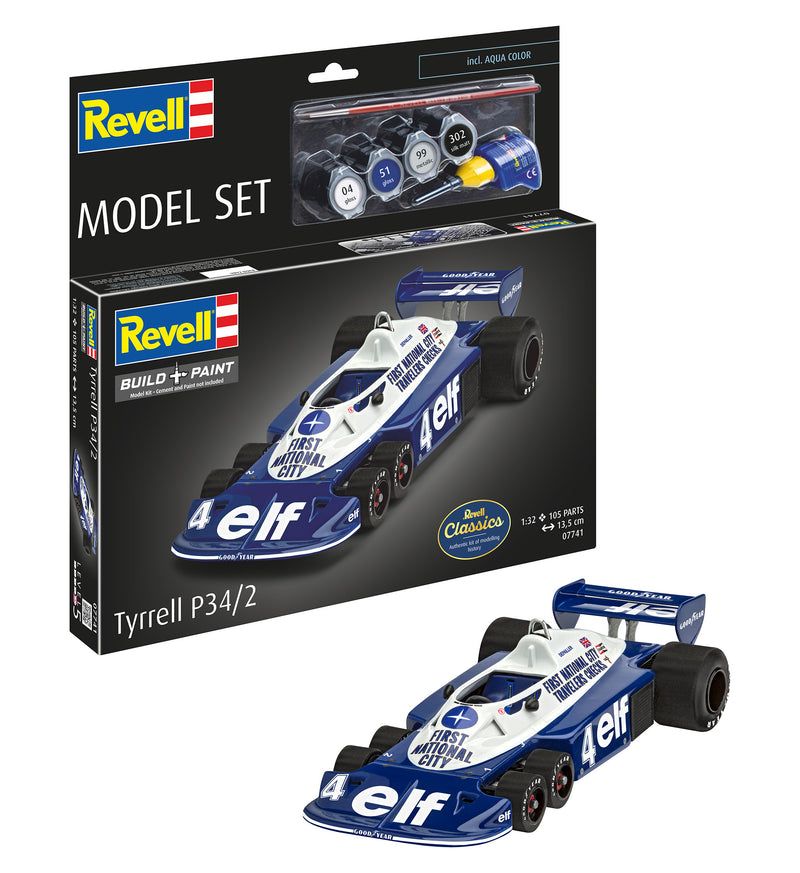 1:32 Tyrrel P34/2 6-Wheeler Model Set
