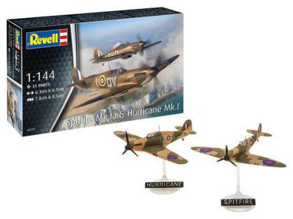 1:144 Spitfire Mk.Ia & Hurricane Mk.I - Starter Kit