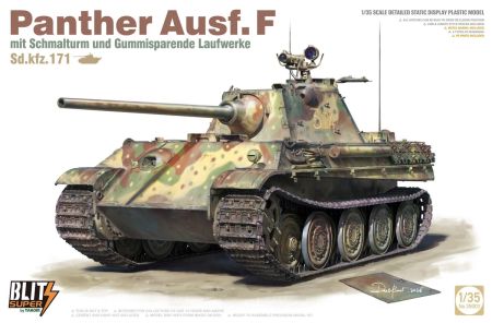1:35 Panther Ausf. F with Schmalturm and Gummisparende Laufwerke (Sd.kfz. 171)