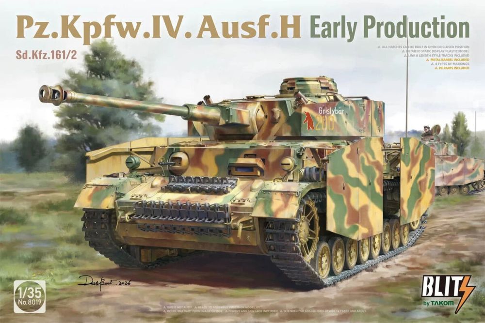 1:35 Pz.Kpfw. IV Ausf. H - Early Production (Sd.Kfz.161/2)