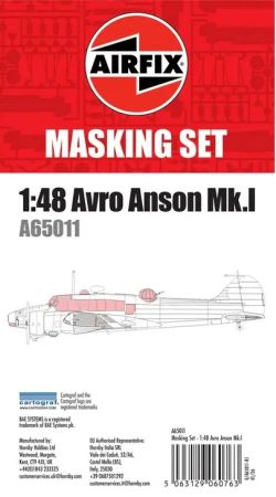 1:48 Avro Anson Mk.I Masking Set