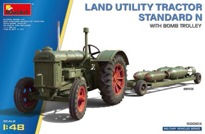 1:48 Land Utility Tractor Standard N with Bomb Trolley