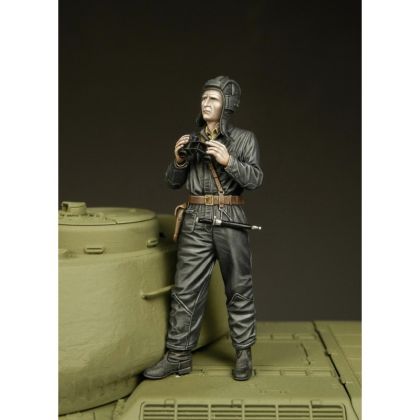 1:72 Russian WWII Tanker at Rest (1 Figure / 3D-Printed)