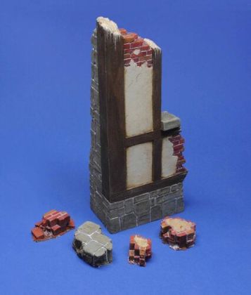 1:16 German House Ruin Corner
