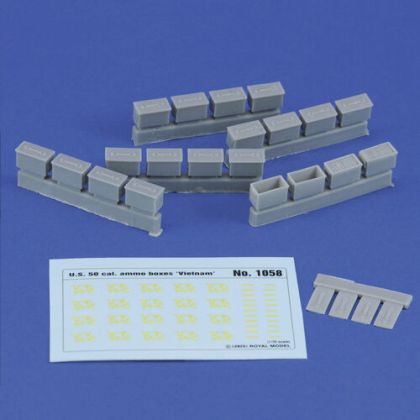 1:35 US 50 cal. Ammo Boxes - Vietnam War