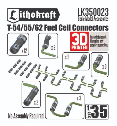 1:35 T-54/55/62 Fuel Cell Connectors