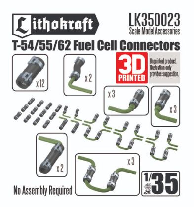 1:35 T-54/55/62 Fuel Cell Connectors