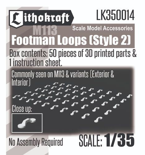 1:35 M113 Footman Loops (Style 2)