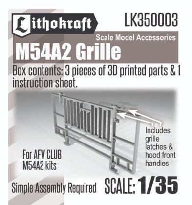 1:35 M54A2 Grille (For AFV Club Kits)