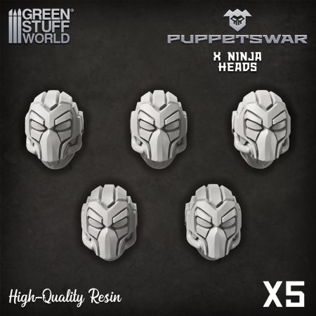 Puppetswar - Ninja Heads