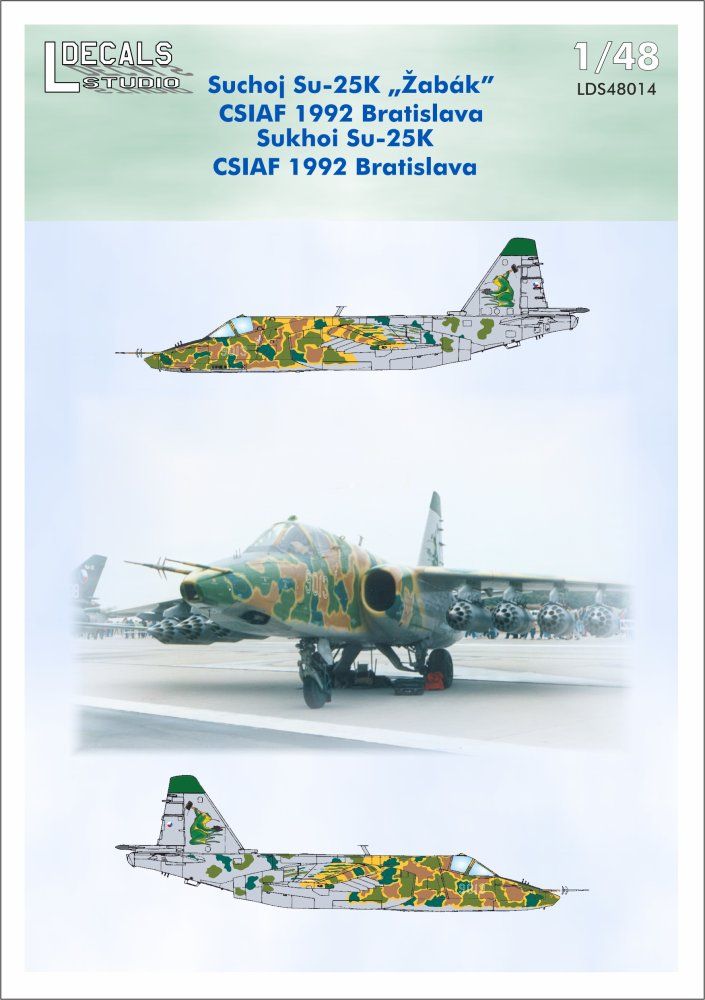 1:48 Decals Sukhoi Su-25K 