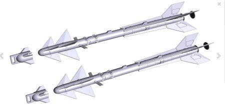 1:32 Rafael Python 4/5 Missiles (2 pcs)