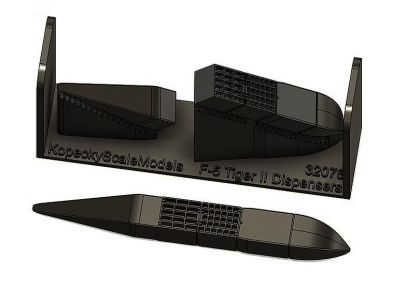 1:32 F5E/F Tiger II Dispensers (Hasegawa, Revell, Kitty Hawk)